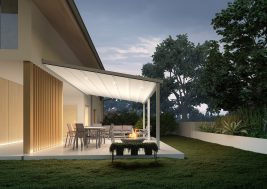 Навес для террасы OMBRA 4x7м 1