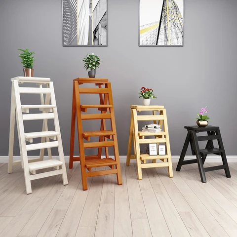 Стремянки деревянные