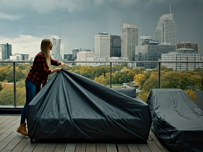 Дышащие чехлы AeroCover для уличной мебели