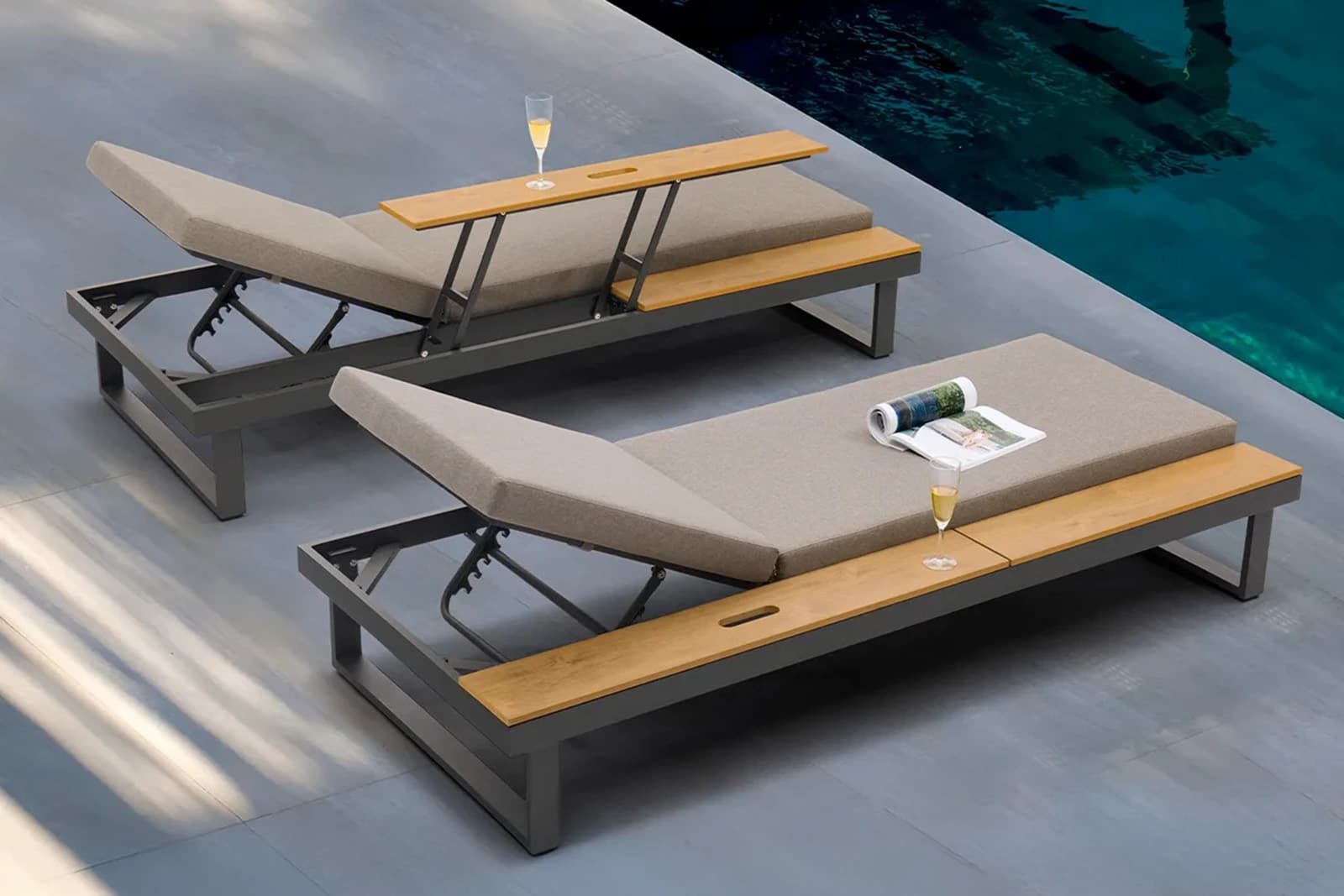 Daybed зона с шезлонгами MALLORCA